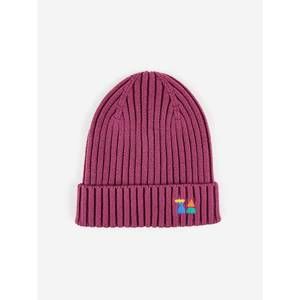 NEW BOBO CHOSES kids funny friends beanie in purple